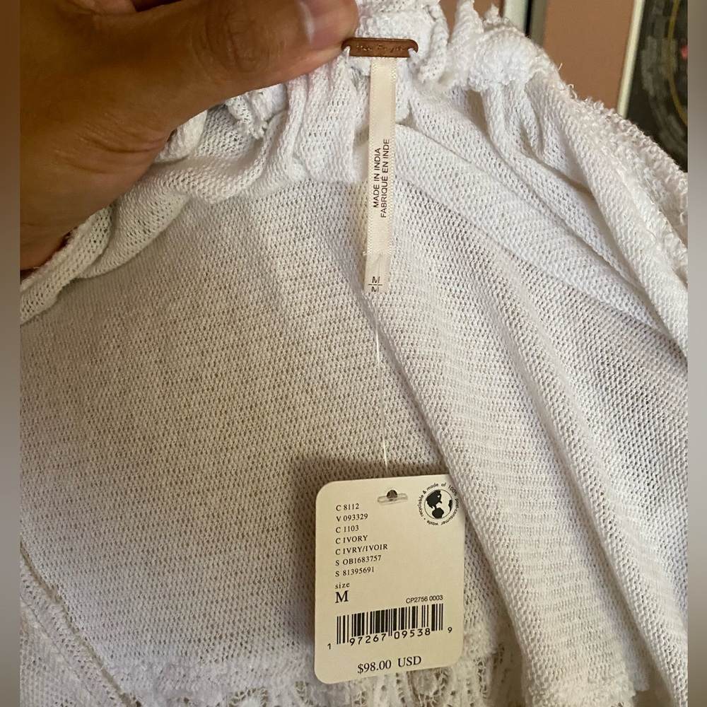 Free people sweet street top size medium nwt - Picture 6 of 9